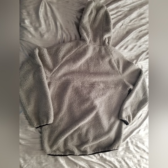 MSX men's grey fuzzy jacket size XL - Picture 3 of 5